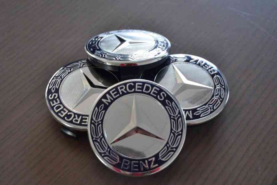 Středové pokličky alu kol Mercedes-Benz - foto 2