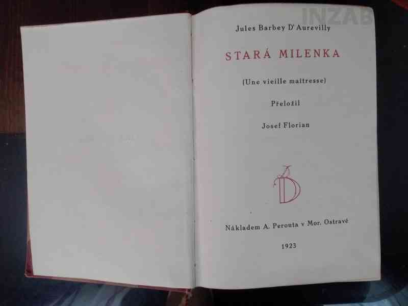 Stará milenka - staré tisky - foto 2