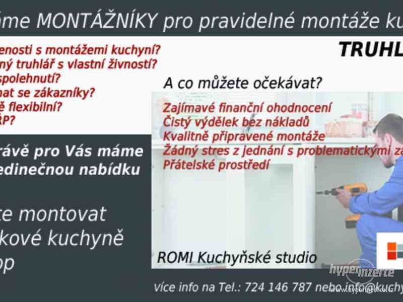 Hledáme montážníka kuchyní