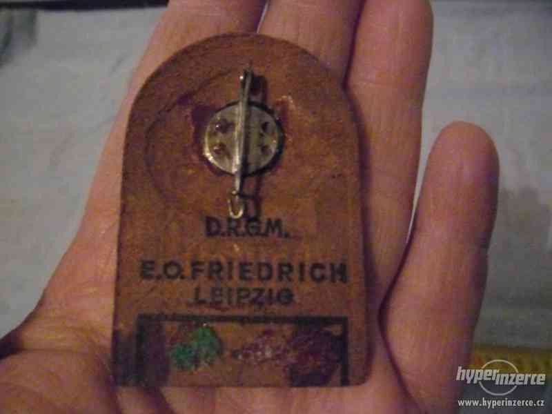 Německý kožený odznak - foto 2