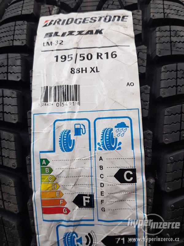 4xnove pneu Bridgestone Blizzak LM32 12 195/50 r16 88H puvod - foto 2