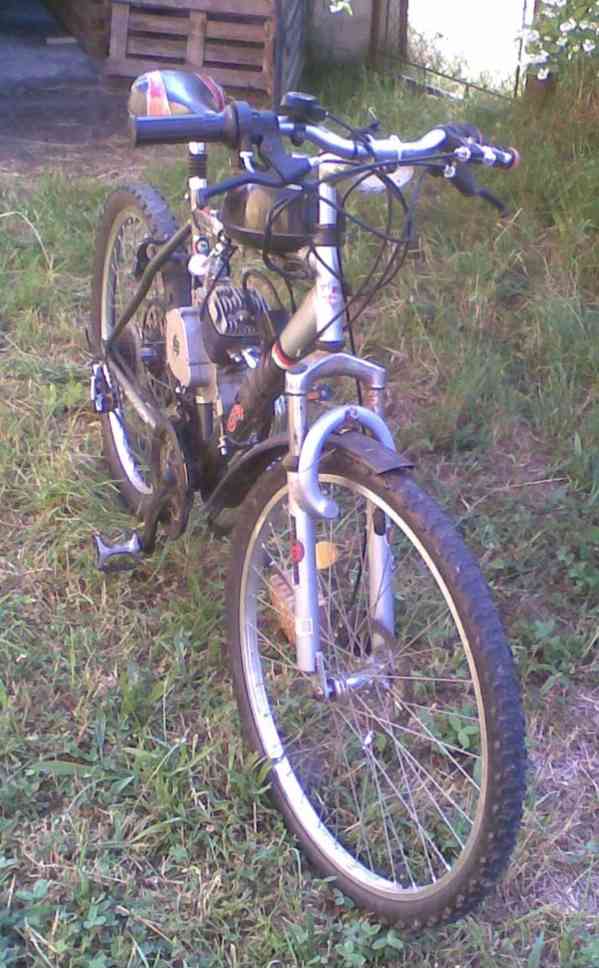 Prodám horské kolo s novým motorem - foto 3