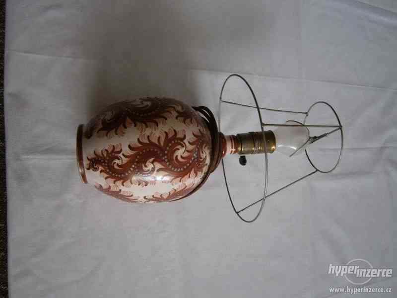 Stolní keramická lampa - foto 2