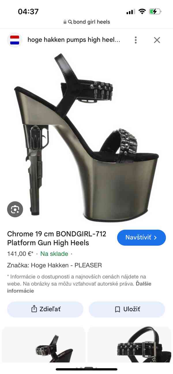 Topánky na vysokom podpätku - foto 4