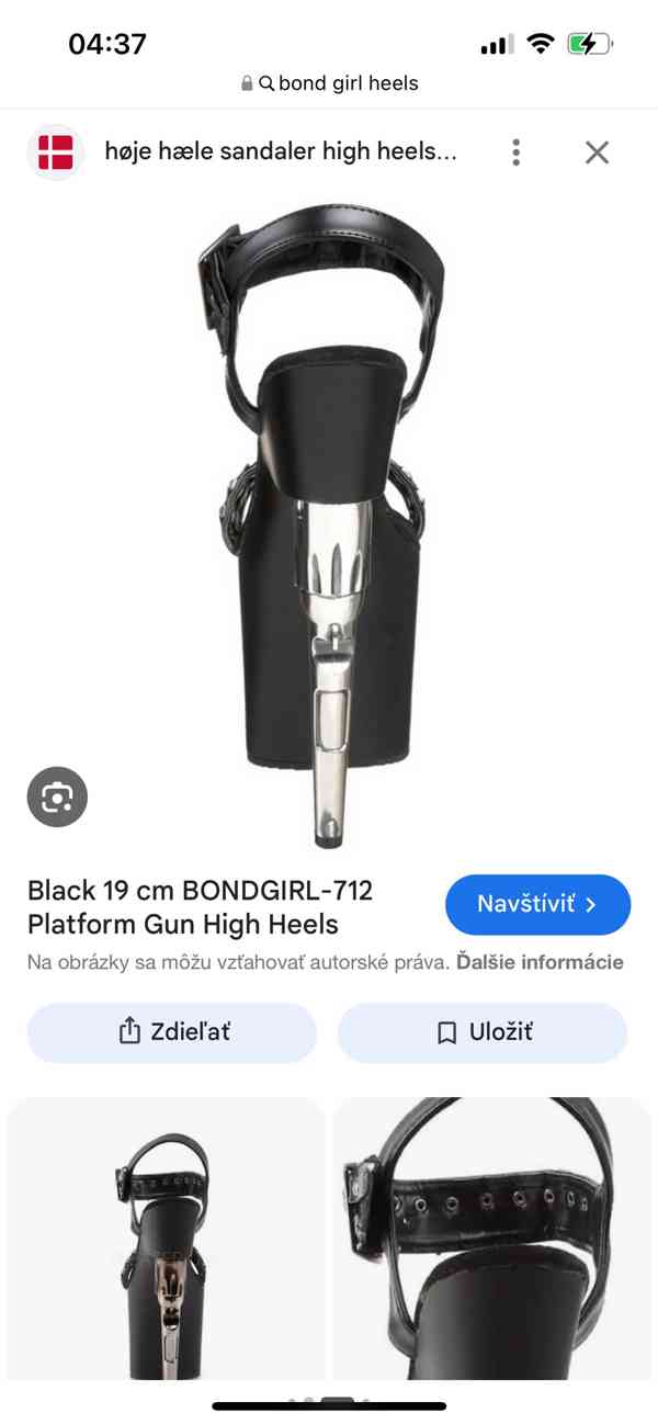 Topánky na vysokom podpätku - foto 2