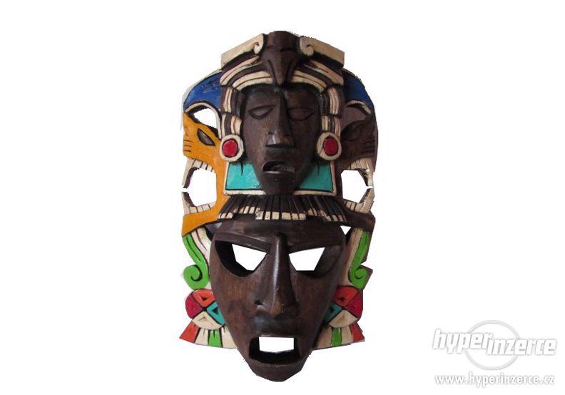 Ručně vyráběné masky z Mexika - foto 1