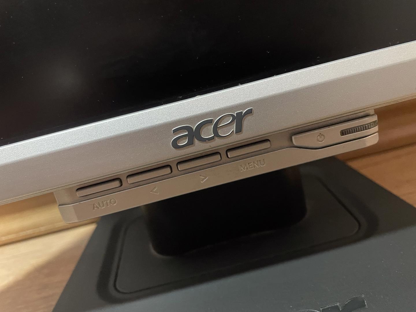 Настройка монитора acer al1716