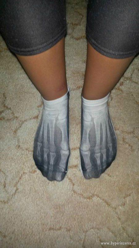 3D ponožky dámské - foto 2