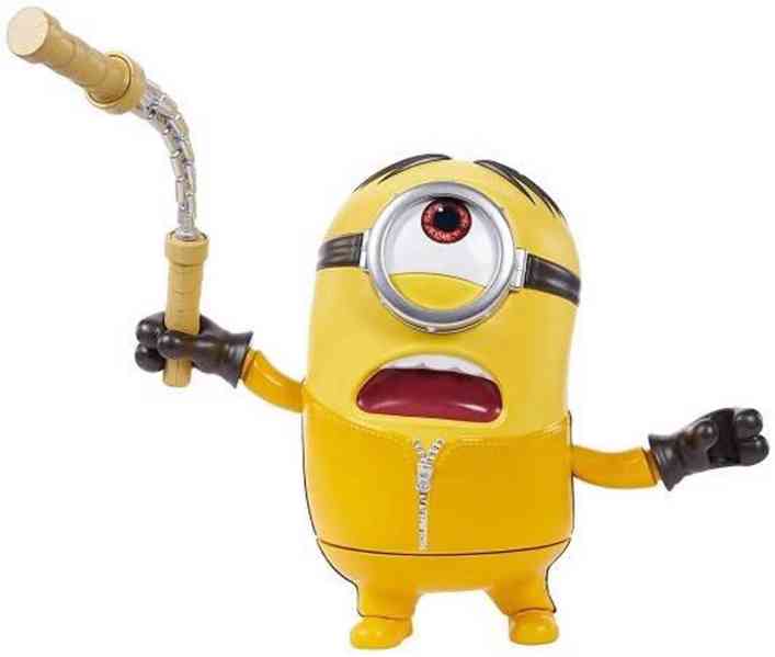 Hračka Figurka Mattel Mimoň Mocní mimoni Stuart, se zvuky  - foto 5
