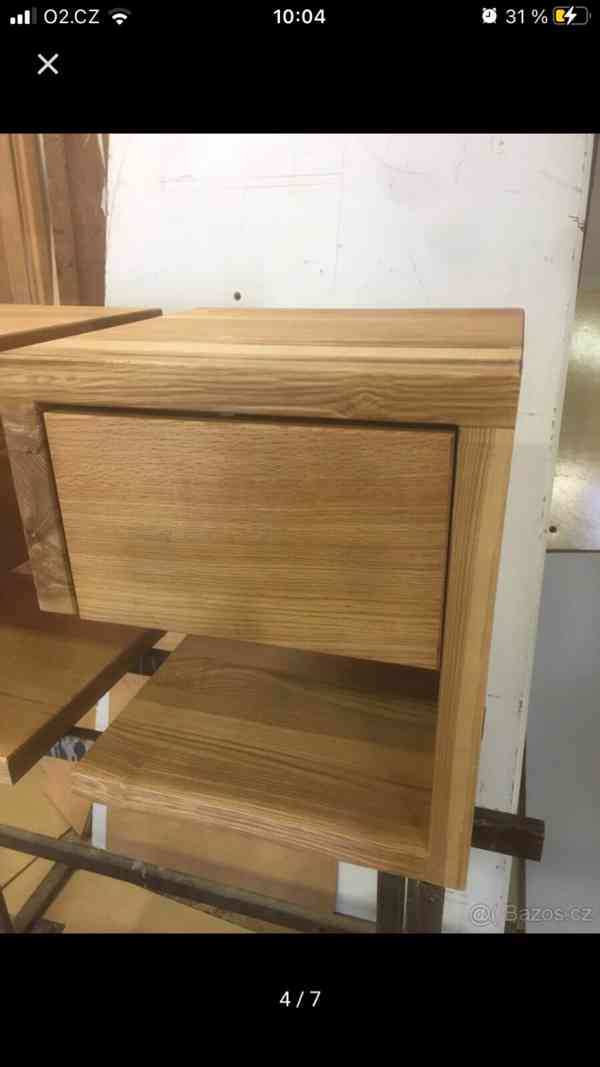 Noční stolky z masivu - foto 5