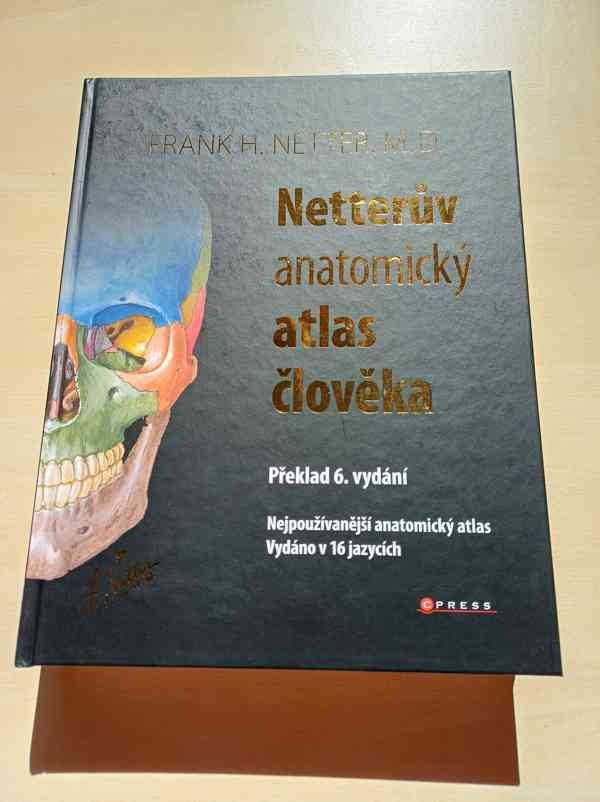 Netterův anatomický atlas člověka - jako nový - foto 3