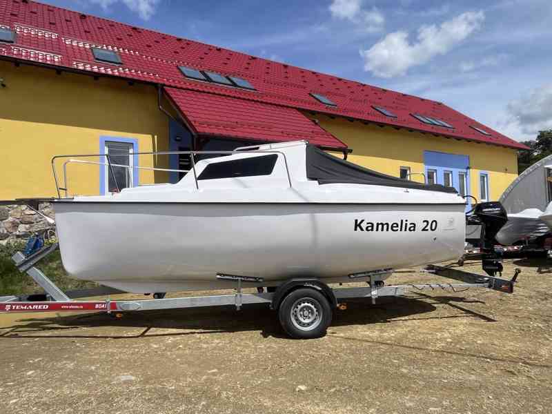 Nová loď Kamelia 20 + Mercury F9,9 - foto 3