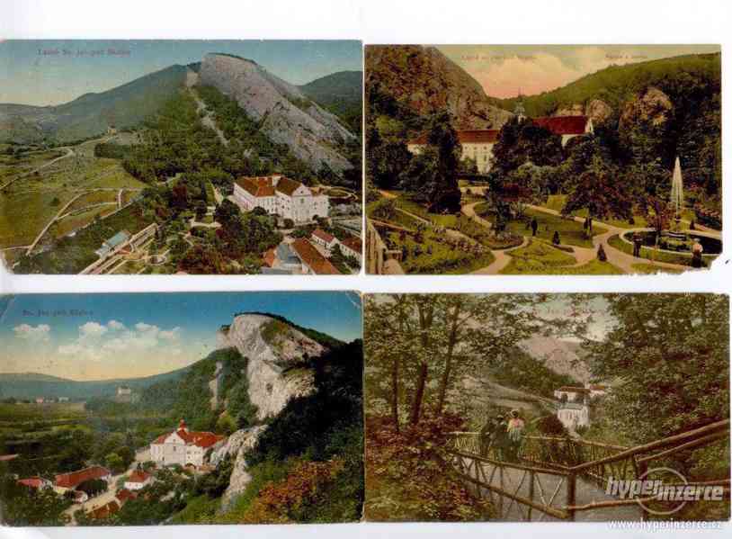 Staré kolorované pohlednice Beroun, Sv. Jan p.S., 100 let - foto 11