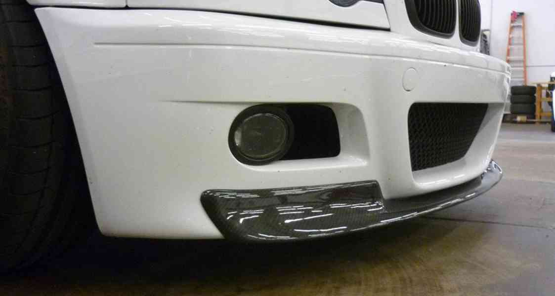 bmw iii 3 e46 m3 spoiler naraznik lipa tuning - foto 7