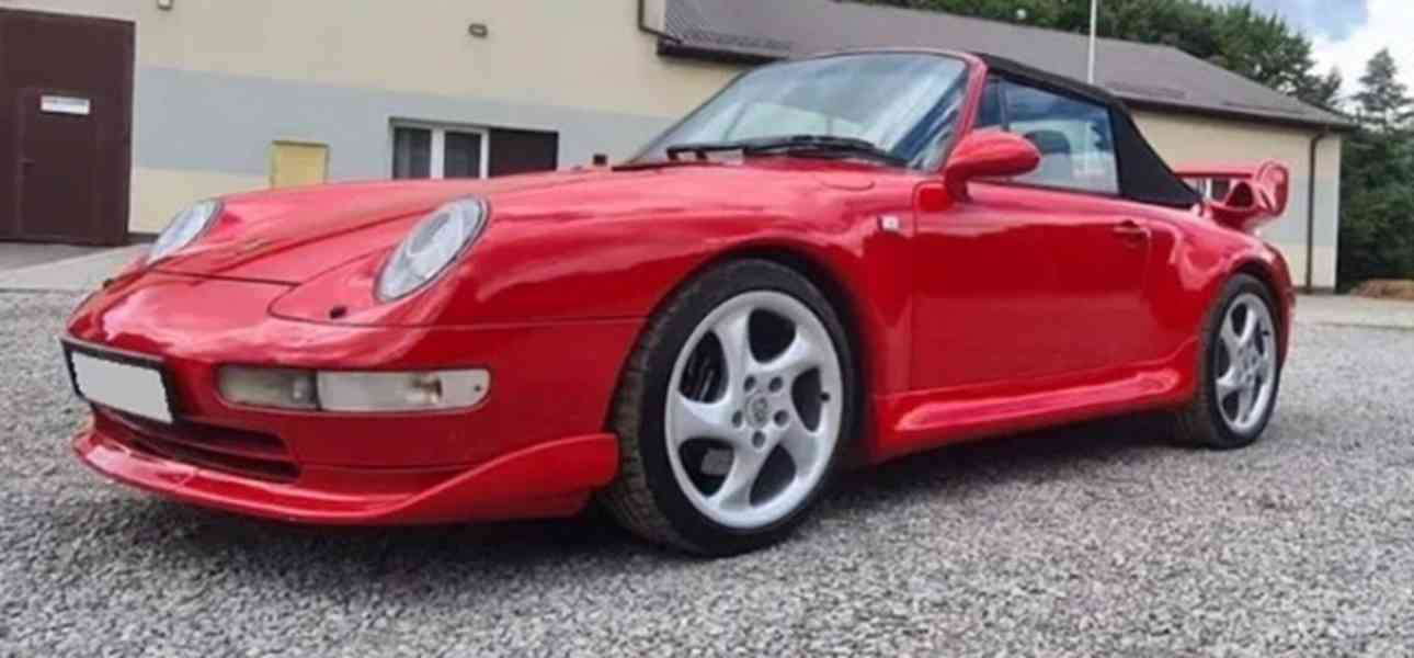 PORSCHE 911 993  SPOILER naraznik tuning RS GT2  - foto 2