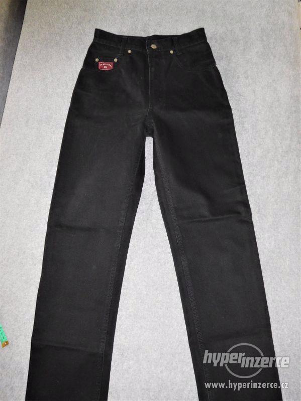Dámské černé kalhoty-různé - foto 2