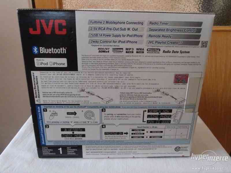 Autoradio JVC, model KD-R741BT - foto 2