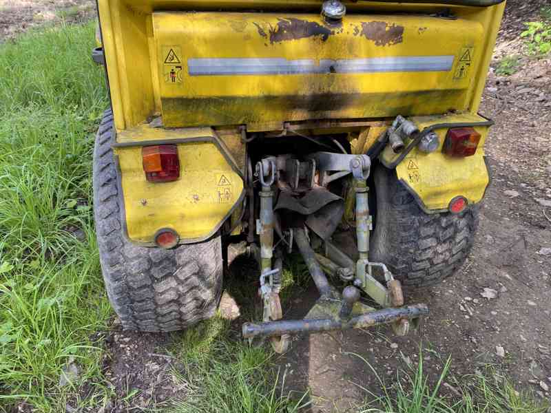 Malotraktor Schanzlin s přední bubnovou sekačkou - foto 2