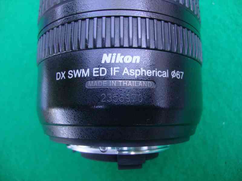 Objektiv NIKON NIKKOR DX AF-S 18-70 mm f3,5-4,5 G ED pěkný - foto 8
