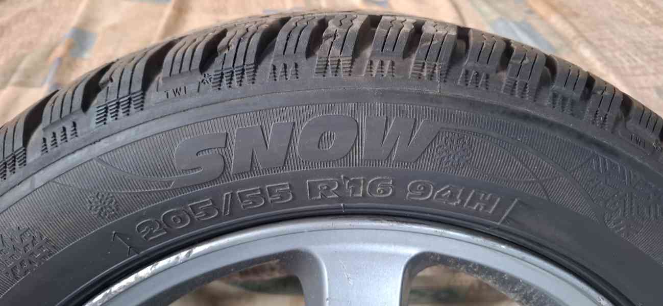 Pneu Kormoran Snow 205/55 R16 + AL disky Ford - foto 5