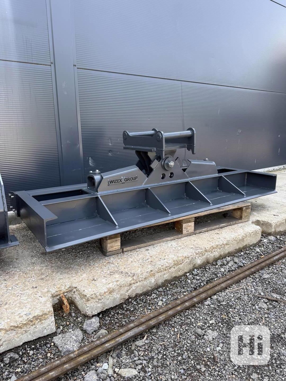Hydraulický grejdr vyrovnávací nosník 200cm 6-10t - foto 1