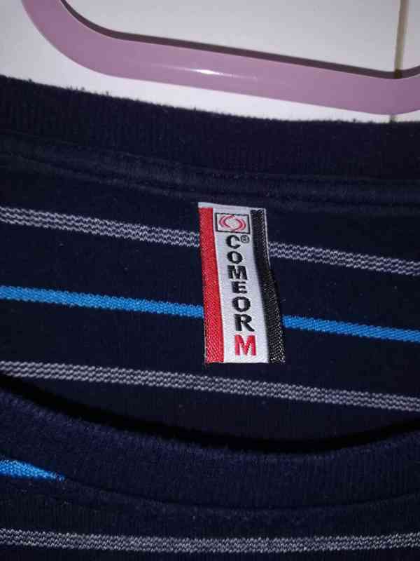 pánské bavlněné tričko Comeor s dl. rukávem vel.M - foto 3