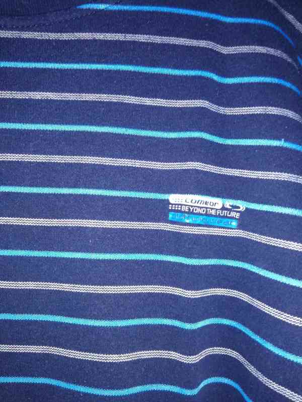 pánské bavlněné tričko Comeor s dl. rukávem vel.M - foto 2