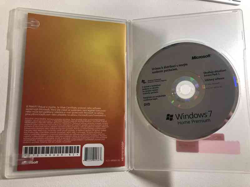 Windows 7 Home Premium 32-bit original DVD - foto 3
