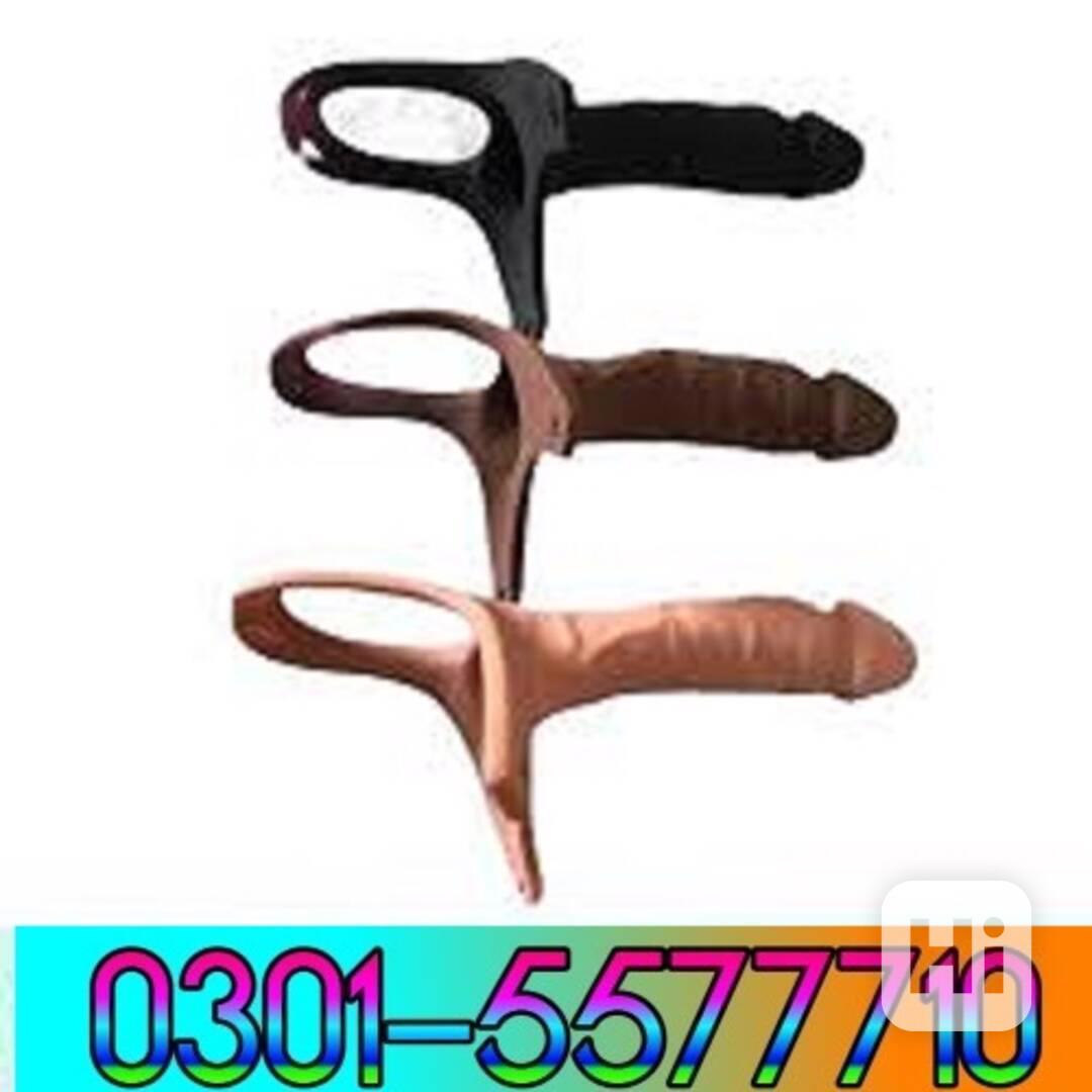 9 Inch Silicone Condom With Belt In Pakistan * 03015577710  - foto 1
