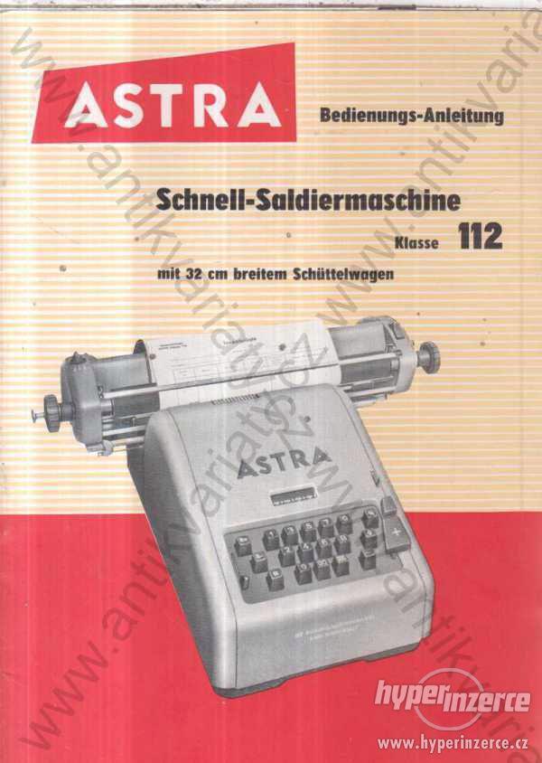 Astra Schnell-Saldiermaschine Kasse 112 - foto 1