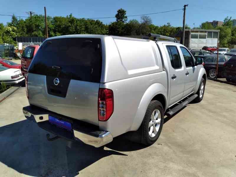 NISSAN NAVARA D40 2.5 dCi 4x4 DOUBLE CAB MANUÁL AC - foto 6