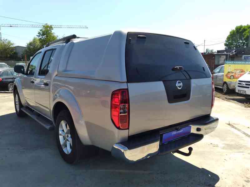 NISSAN NAVARA D40 2.5 dCi 4x4 DOUBLE CAB MANUÁL AC - foto 8