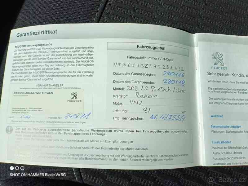 Peugeot 208 1,2 81Kw, automat - foto 13