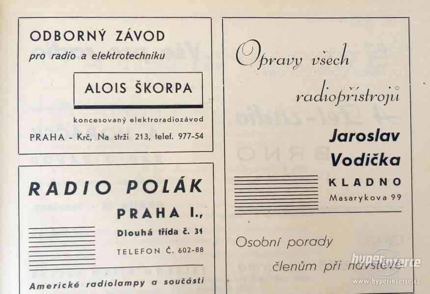 Časopisy Krátké vlny, radioamatérství, kompletní ročník 1947 - foto 9