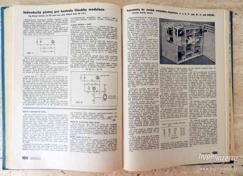 Časopisy Krátké vlny, radioamatérství, kompletní ročník 1947 - foto 11