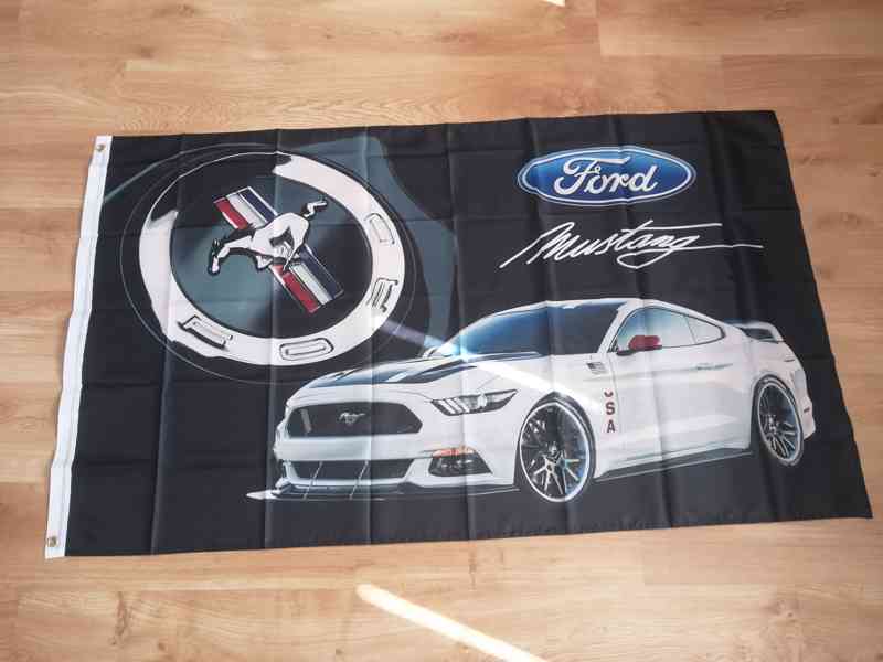 Vlajky Ford MUSTANG - foto 2