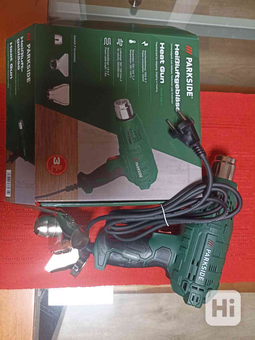 Opalovací Horkovzdušná pistole 3roky záruka - foto 1