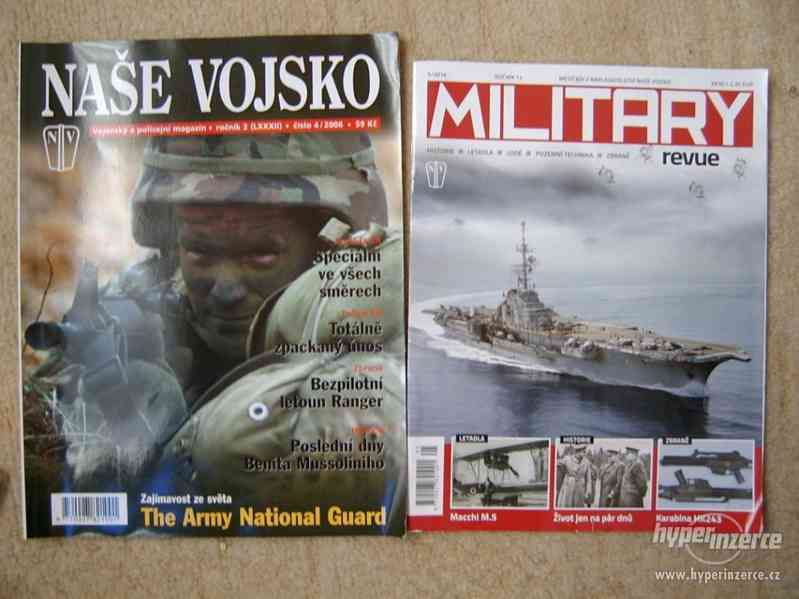 Prodám starší časopisy Válka, Naše vojsko,Military - foto 2