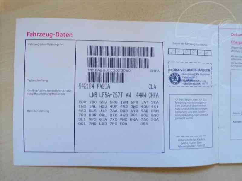 Škoda Fabia 1,2 HTP-44KW KLIMA - foto 14