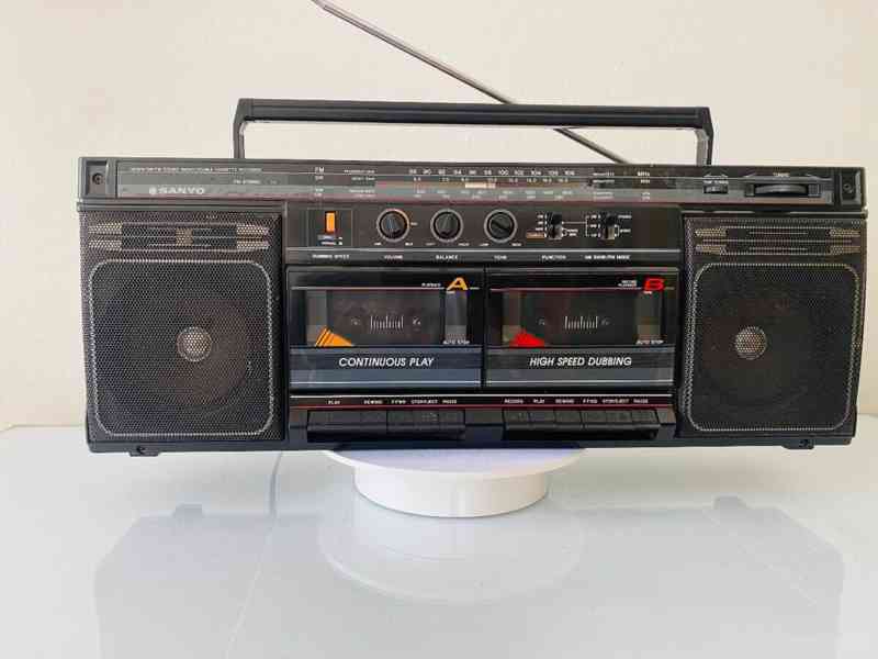 Radiomagnetofon Sanyo MW 166L, rok 1988 - foto 4