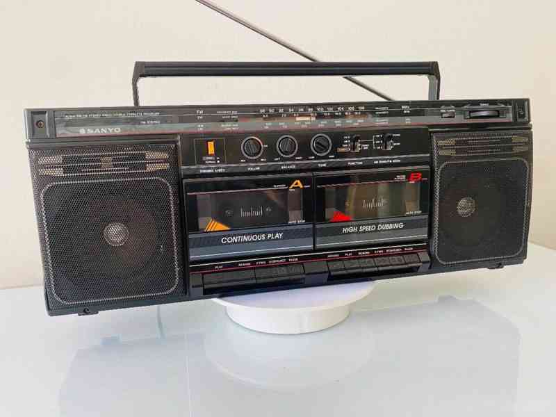 Radiomagnetofon Sanyo MW 166L, rok 1988 - foto 6