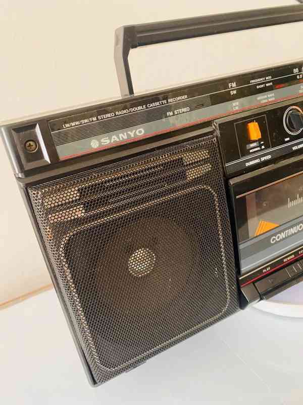 Radiomagnetofon Sanyo MW 166L, rok 1988 - foto 9