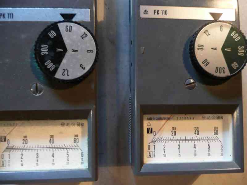 Historické klešťové měřící přístroje PK110 a PK111 - foto 7