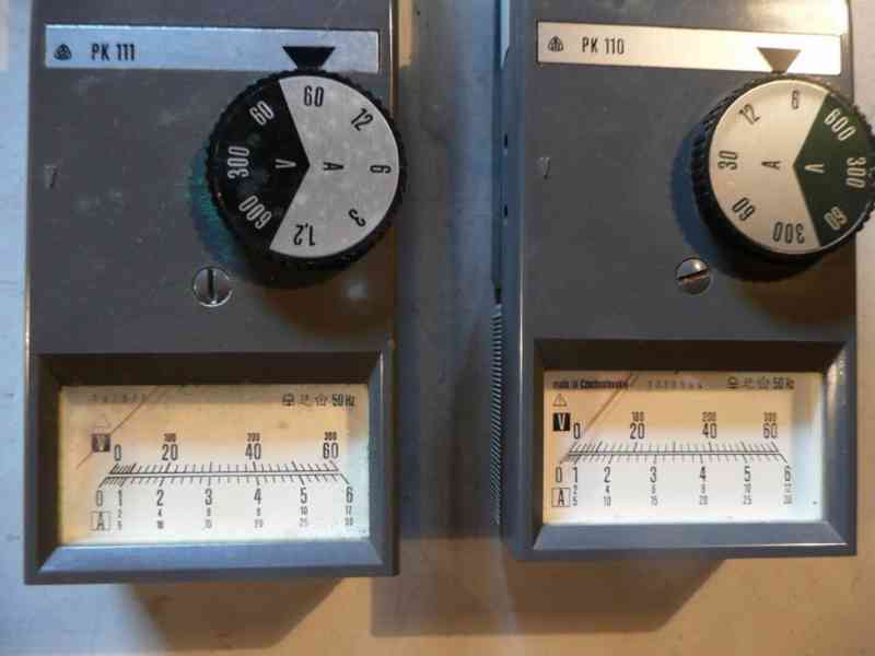 Historické klešťové měřící přístroje PK110 a PK111 - foto 8