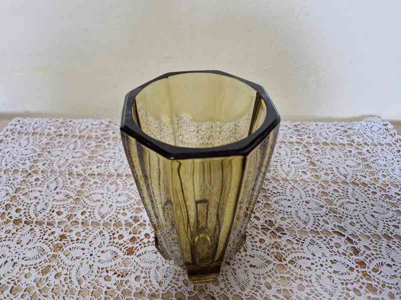Krfásná Art Deco váza Inwald Rudolf Schroter - foto 2
