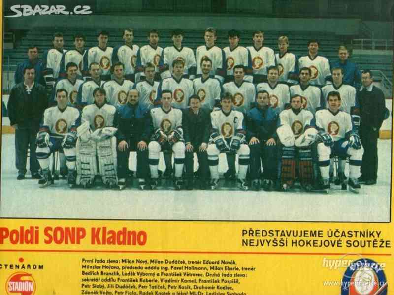 Poldi SONP Kladno - hokej - čtenářům do alba 1989 - foto 1