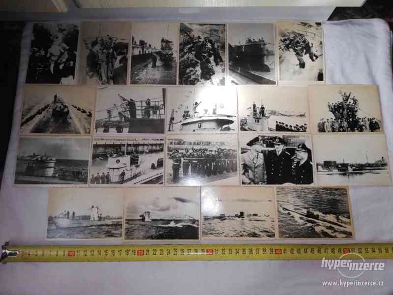 Německé fotky z 2. sv. v. - ponorky a námořnictvo - foto 1