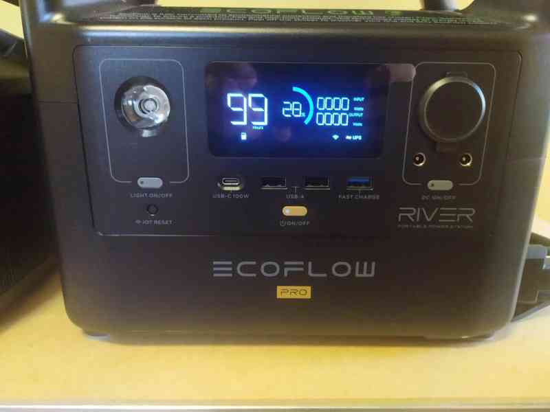 EcoFlow RIVER Pro + přídavná baterie (celkem 1440Wh) - foto 2