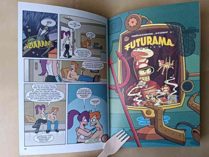 🌿 Komiks Futurama dobývá vesmír 🌿 - foto 9