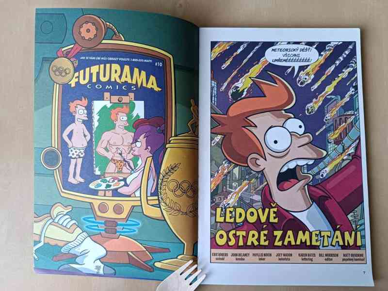 🌿 Komiks Futurama dobývá vesmír 🌿 - foto 6